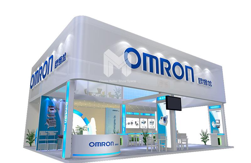 OMRON 医疗器械展会装修